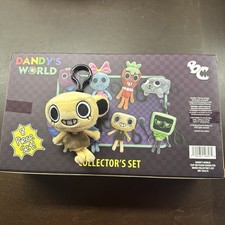 RARE OFFICIAL DANDY'S WORLD GAME PLUSH SHELLY KEYCHAIN CLIP SERIES 1