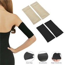2 Pcs Slimming Arm Sleeves Elastic Slim Upper Arm Compression Shapers for Women