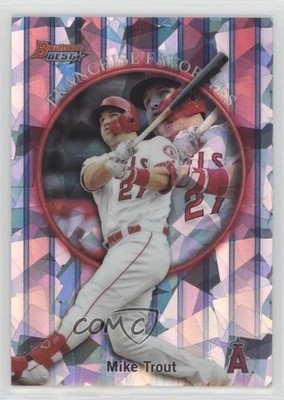 2019 Bowman's Best 1999 Franchise Favorites Atomic Refractor Mike Trout 0rf9