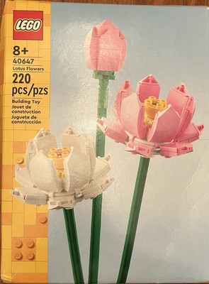 LEGO 40647 Lotus Flowers Building Toy Complete Set 220 Pieces Age 8 ...