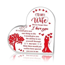 To My Wife Wedding Anniversary Birthday Gifts Ideas for Wife from Husband wife