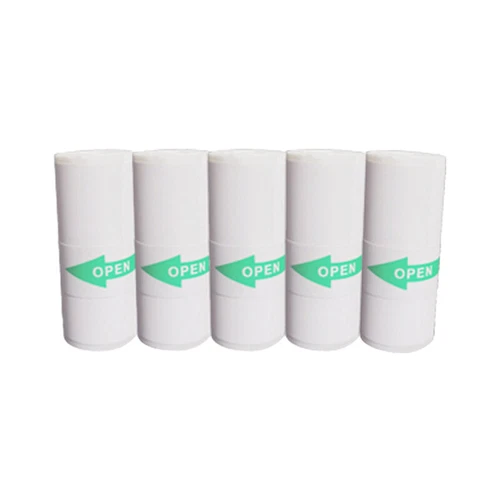 5 Rollen Mini Drucker Papier, Selbstklebend Mini Drucker Rollen Aufkleber