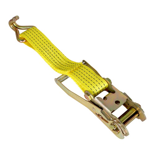 Correas de trinquete de amarre de 2" x 15' con gancho en J paquete de 8 de 5000 libras de alta resistencia - Imagen 3 de 10