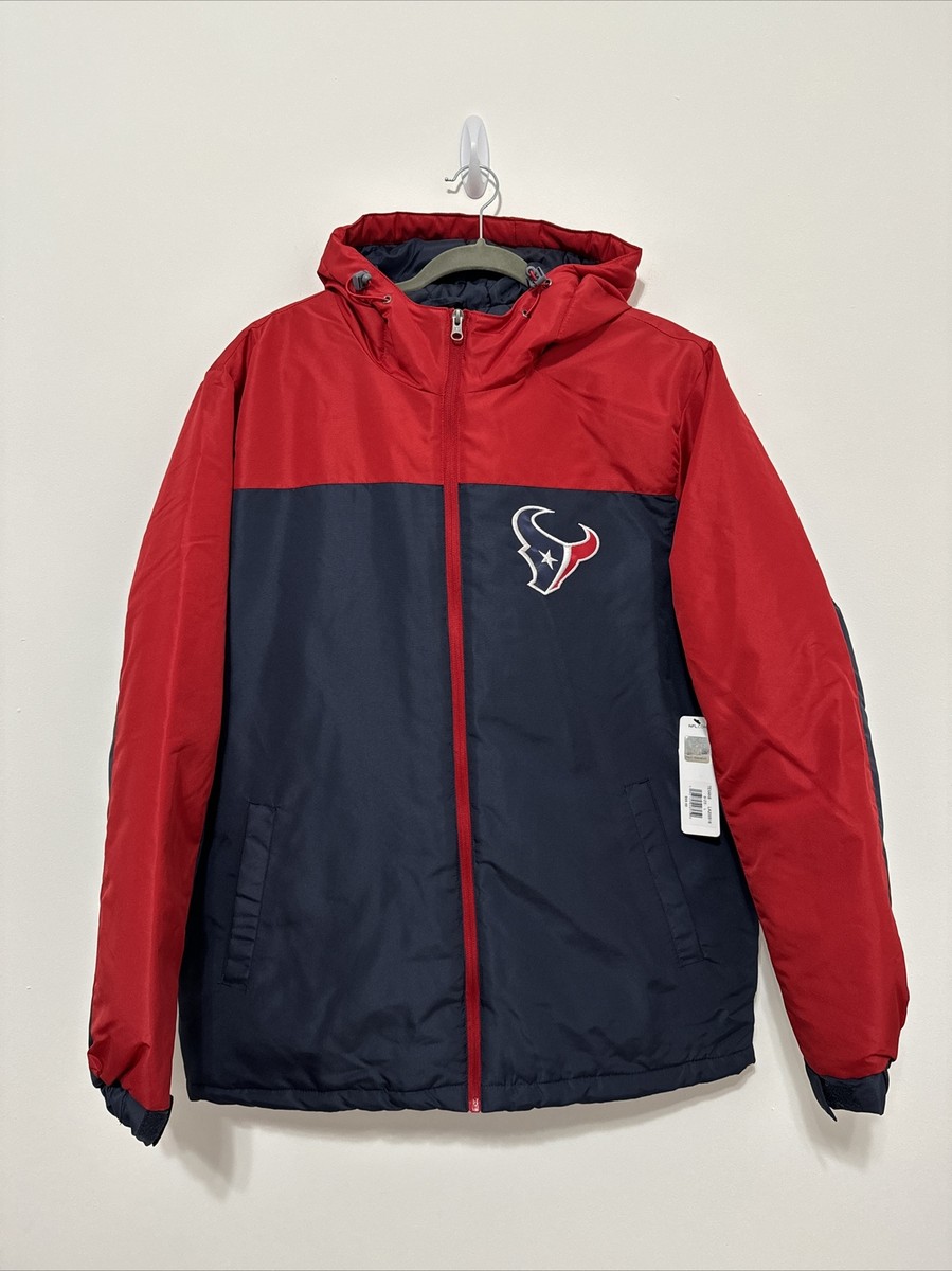 Officially Licensed Men's Houston Texas Down Jacket Sizes L