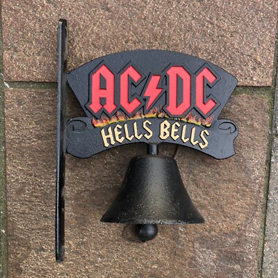 AC/DC Hells Bells Cast Iron Bell