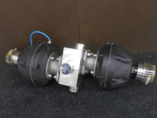 GEMU 2001538 DIAPHRAGM VALVES W/ CONTROLLERS & X3 1.5"  BUTT WELD CONNECTIONS