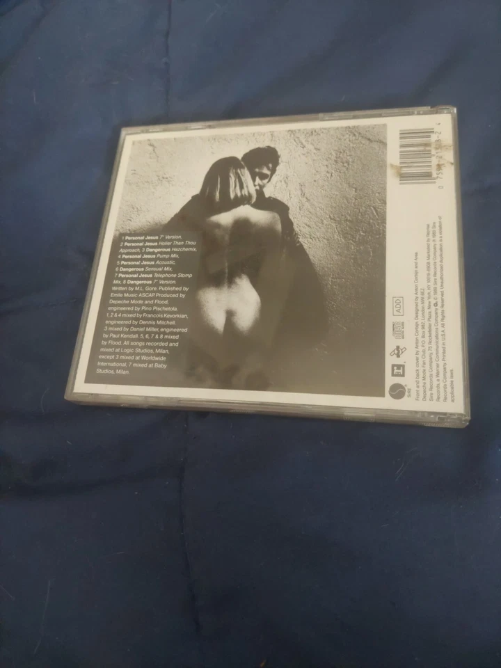 Depeche Mode Personal Jesus (Pump Mix) Rare 3" 1989 CD LCDBONG17 Foto 4 de 4
