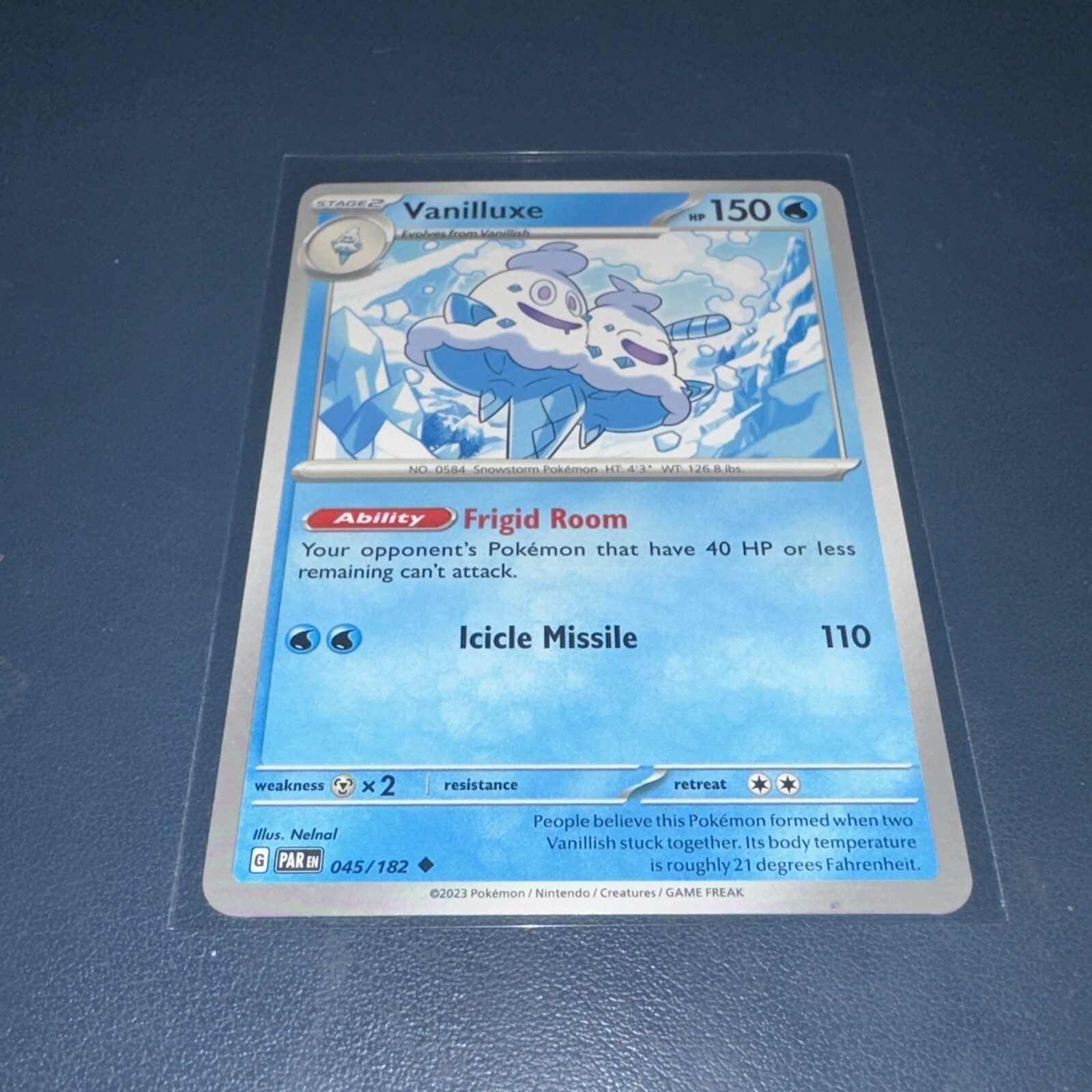 Vanilluxe 045/182 2023 Pokémon Card 