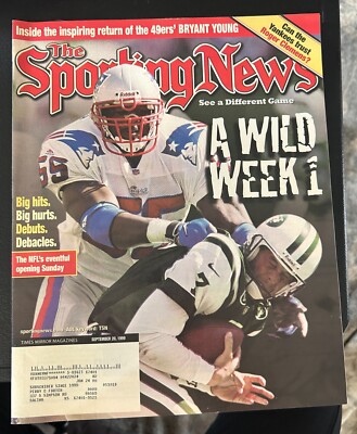 The Sporting News SEPTEMBER 20, 1999 A Wild Week 1 ~ Bryant Young~ Roger Clemens