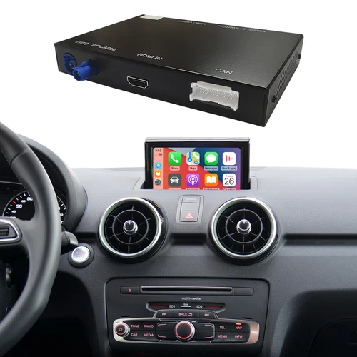 AUDI A1 RMC 2013-18 Wireless Carplay Android Auto Retrofit Mirrorlink AirPlay - Foto 2 di 5