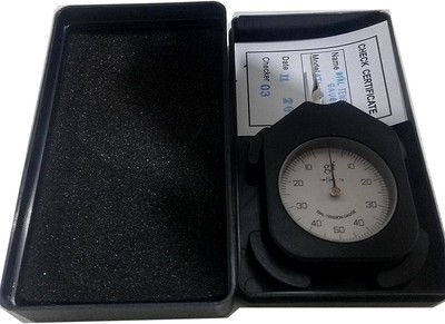 Door Pressure Gauge Dial Gauge Tension Gauge Gram Force Meter Dual Pointer 50 G-in Force Spine Meter