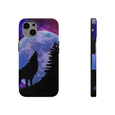 Howling Wolf Tough iPhone Case Case-Mate