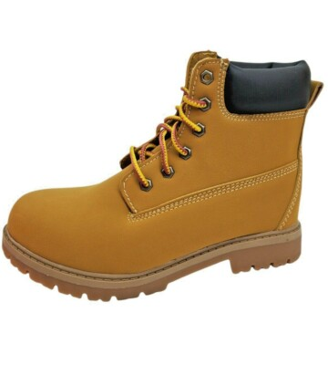 #ad Troy Hikers Ozark Trail Men#x27;s Boots Size 11.5 Equipment lace up Wheat NIB $34.75