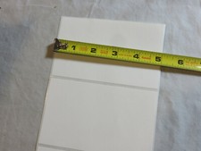 200 - 3" x 5" Self Adhesive Blank White Stickers Labels