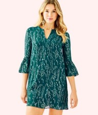 Clearance Sale! Lilly Pulitzer ELENORA SILK SHIFT DRESS $248 SIZE S