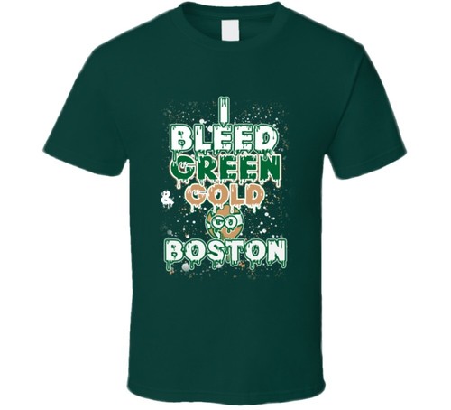 Gold Go Boston Basketball Fan Gift 