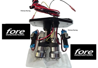 SN95 Fore Innovations billet dual pump fuel hat upgrade 525 TI