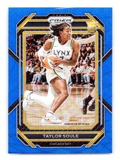 2023 Prizm WNBA #149 Taylor Soule Blue Wave Rookie Chicago Sky