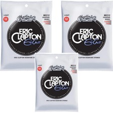 3-Pack Martin MEC Clapton's Choice Bronze Acoustic Guitar Strings Light 12-54