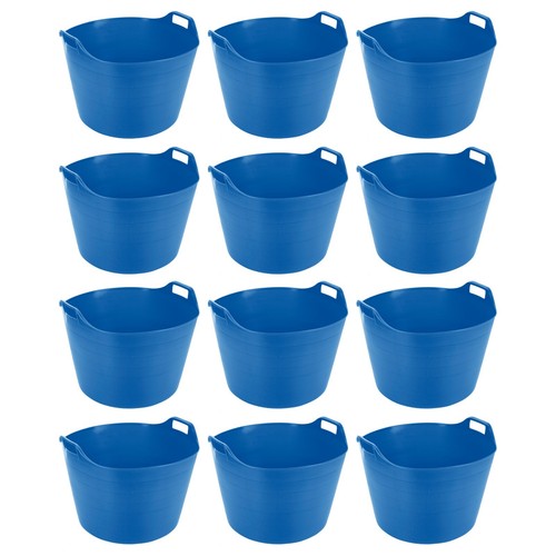 12 x 75L Plastic Flexi Tub Builder Bucket Laundry Toy Storage WHOLESALE BULK BUY - Picture 99 of 121