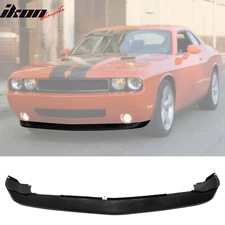 For 08-10 Dodge Challenger MDP Style Unpainted Front Bumper Lip Lower Spoiler PU