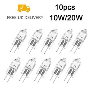 10 Pcs G4 12 Volt 5w 10w 20w Halogen Kapsel Led Gluhbirnen Lampen Long Life Uk Ebay