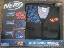 Nerf Tactical Vest Deluxe Tactical Gear Pack - NEW