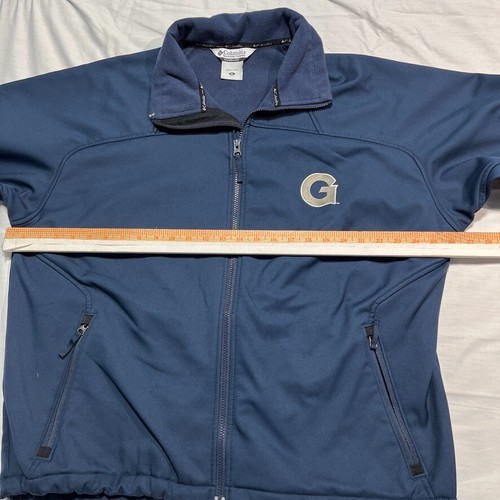 Georgetown Hoyas Jackets Mens Xl Vintage Columbia Embroidered Full Zip Tech - Picture 5 of 12