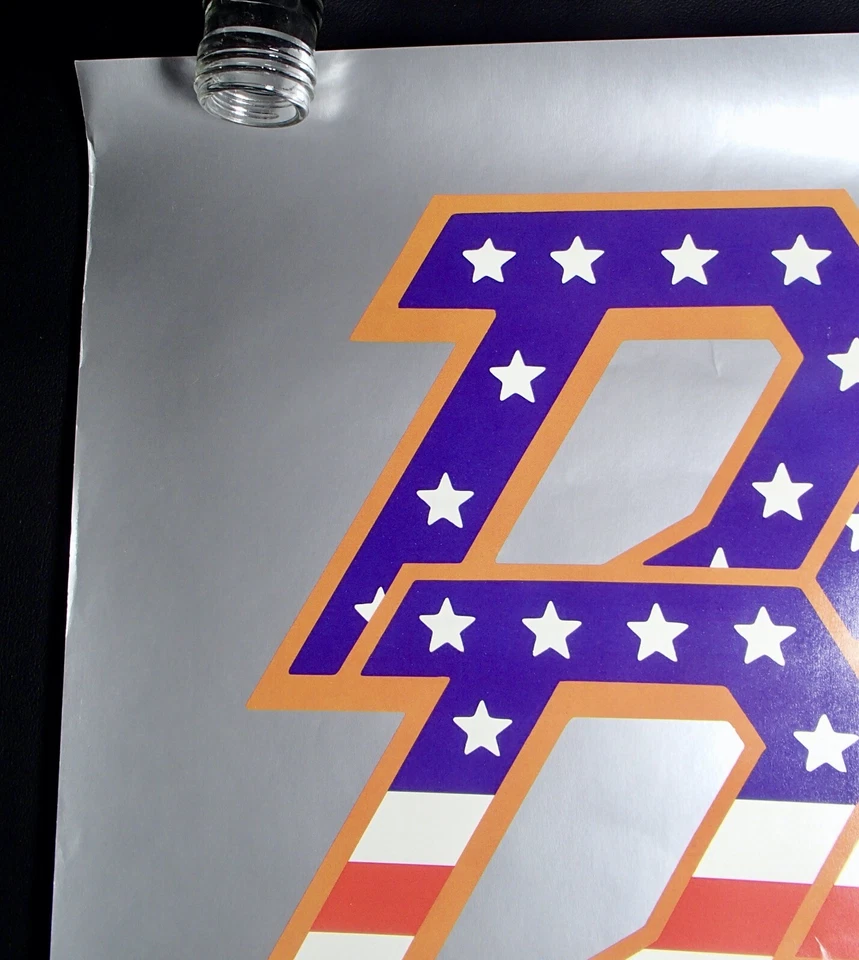 VHTF! Original 1980's DOUBLE DRIBBLE Nintendo NES mail away PROMO Konami Poster  - Image 4 of 4