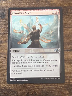 Ghostfire Slice 0123 Modern Horizons 3 MH3 MTG Magic The Gathering S1460*