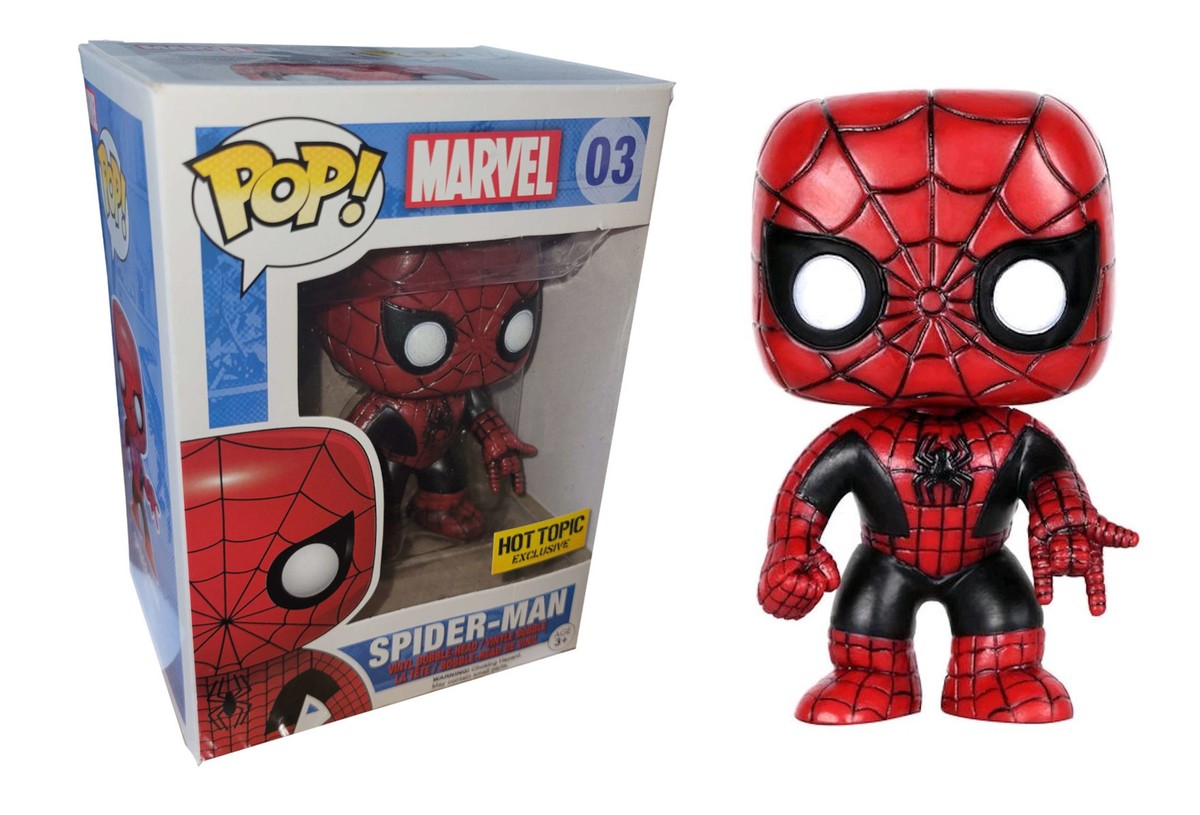 Funko pop!Marvelのスパイダーマンのフィギュアシリーズ03 Funko Pop! Marvel Universe 03 Spider-Man Vinyl Figure New in
