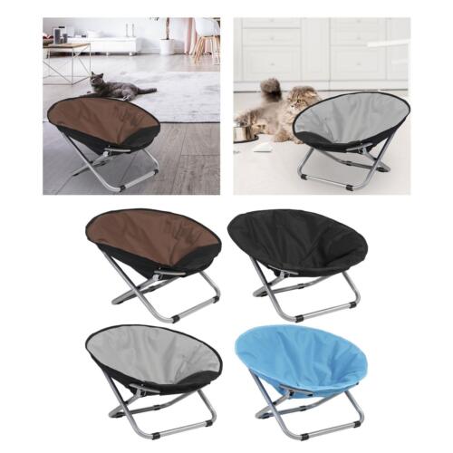 Elevated Cat Bed Foldable Folding Metal Frame Furniture Cat Hammock Bed - Picture 1 of 49