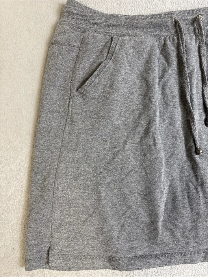 Tênis de golfe Green Tea Skort feminino tamanho XXL cinza linha A pull on treino - Imagem 2 de 4