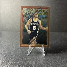 1996-97 Topps Finest - Common Bronze Avery Johnson #32 Spurs NBA