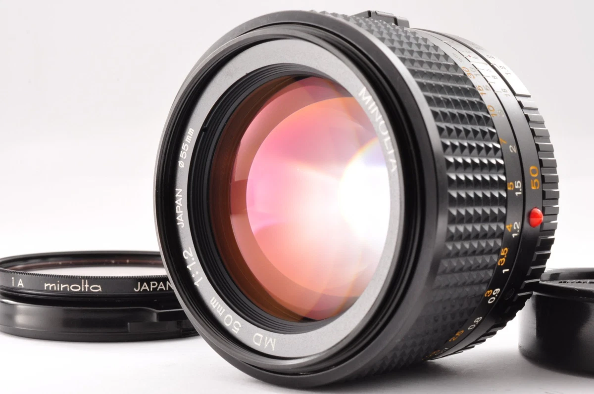 Minolta 50mm Focal f/1.2 Camera Lenses for sale | eBay