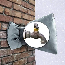 1pcs Outdoor Faucet Cover – Freeze Protection Insulated Tap Protector for Winter