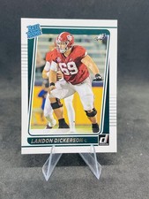 2021 Donruss Landon Dickerson Rookie Philadelphia Eagles #305