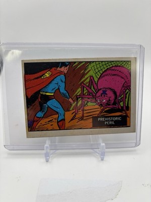 A & BC Superman 1968 Cards 48 & 49 Superman In The Jungle Cards