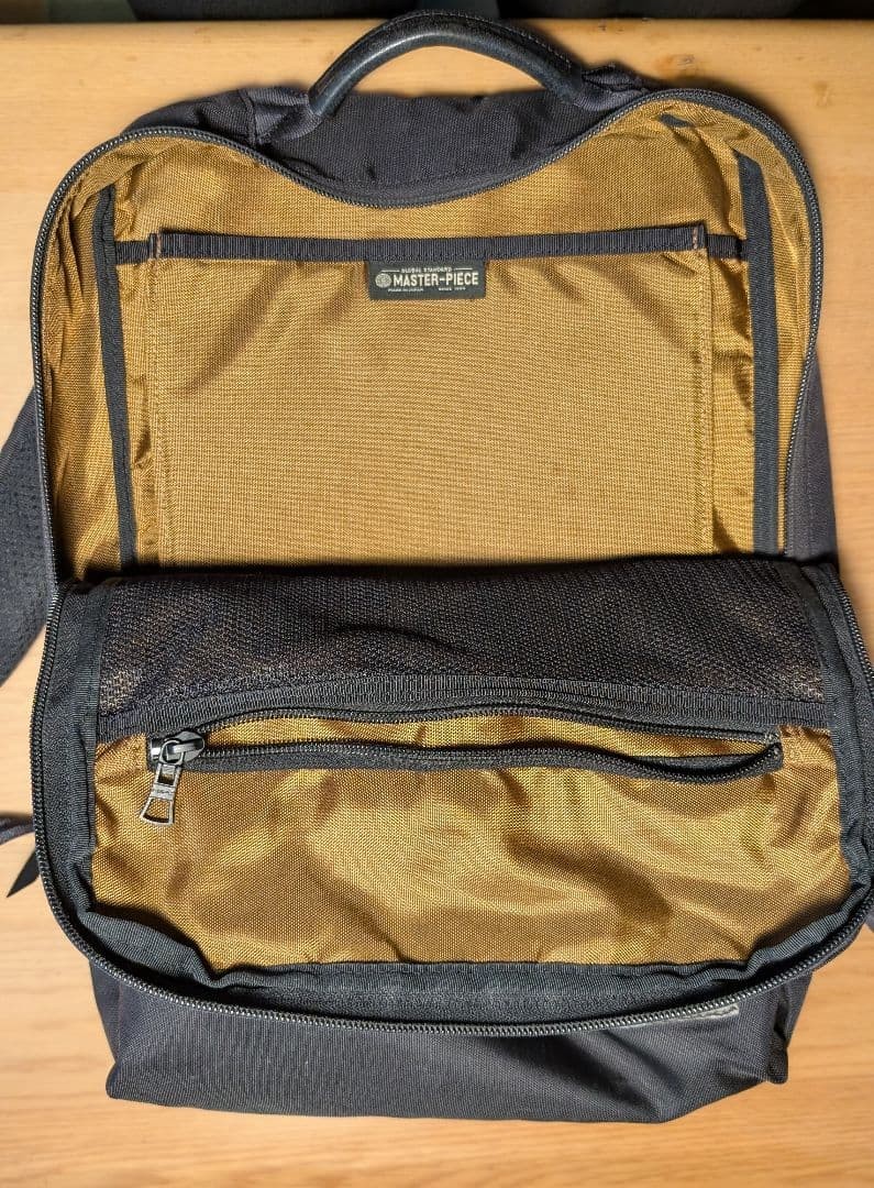 Master-Piece Black Backpack Adjustable Straps Use… - image 4