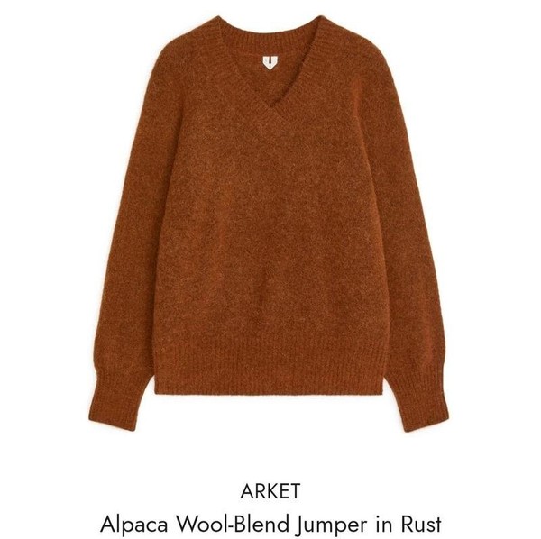 Women ARKET Sweater Orange S