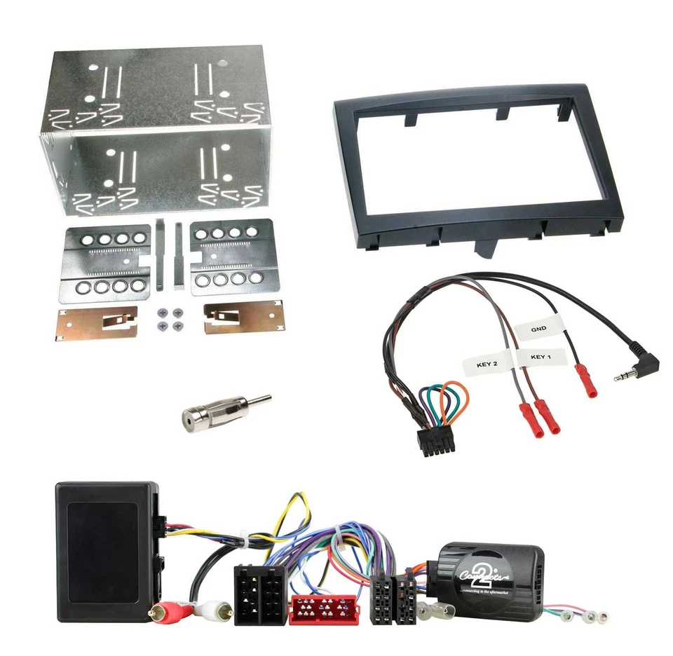 JVC Bluetooth 2DIN Lenkrad DAB USB Autoradio für Porsche Boxster 911 Cayman schw - Bild 3 von 4