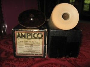 Ampico JUMBO (Gigantor) Roll #100455 - 5 Selections Played by Various Artists