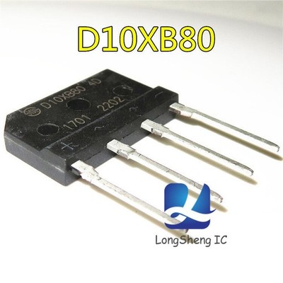 5 pcs D10XB80 SIP4   Purpose Rectifiers800V new #lk