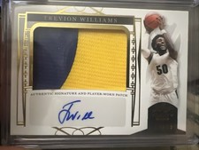 2022-23 Leaf Trinity - Trevion Williams - Gold Patch Auto /75