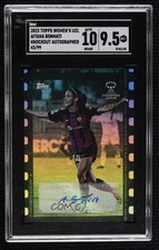 2022 Knockout Women's Champions League Green 43/99 Aitana Bonmati SGC 9.5 Auto