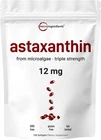 12mg Astaxanthin 120 Softgels Antioxidant Fresh Microalgae Eye Joint Skin Health