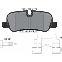 Textar 2419201 Bremsbelagsatz FüR Land Rover Discovery Range Van L319 L320 L322