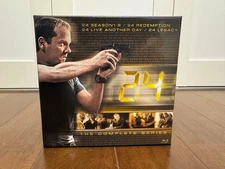24 Complete Blu-ray Collection Seasons 1-8 + Redemption + Live Another Used F/S