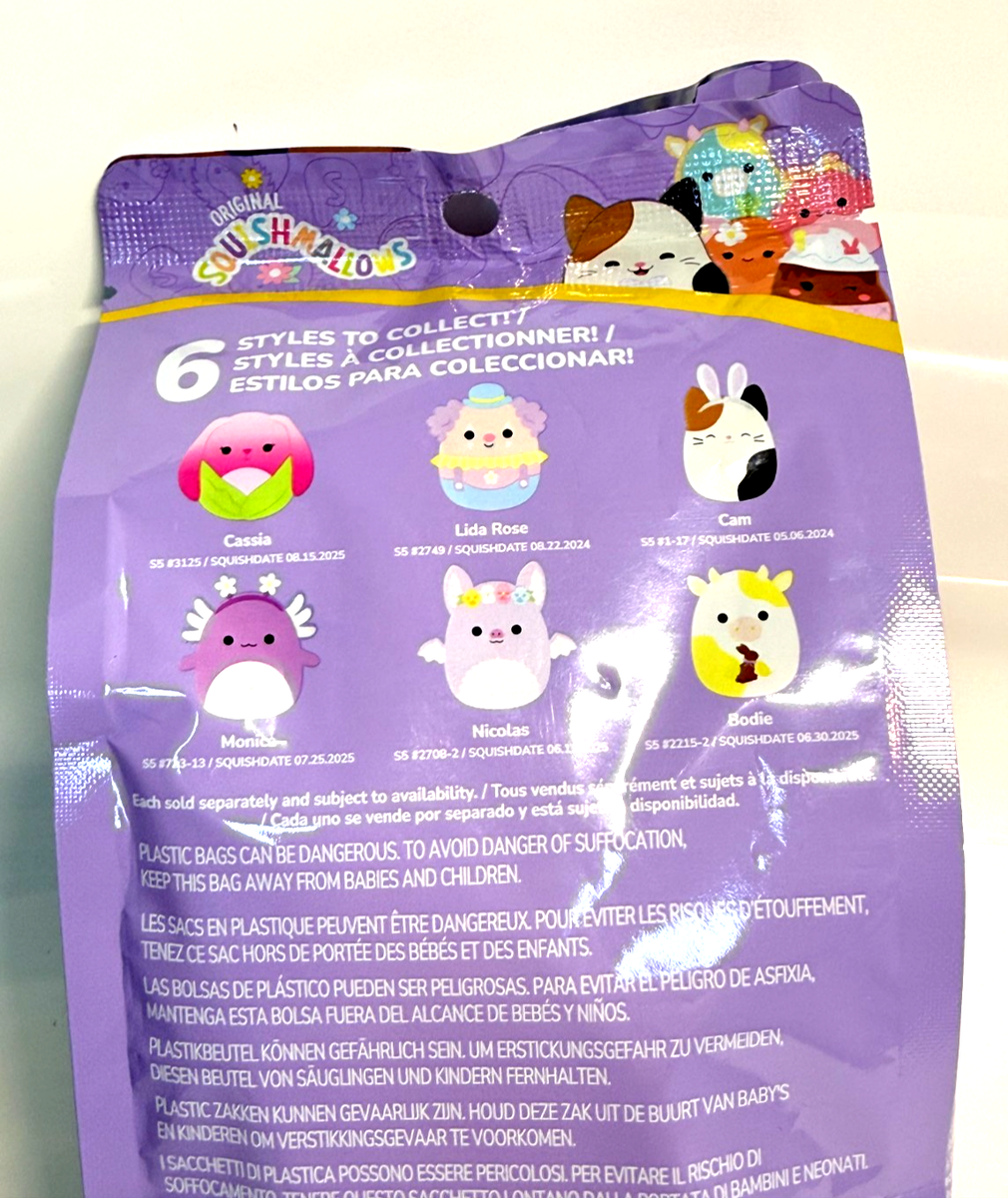 Eスクイーズ 6月 5” Original Squishmallows EASTER 2026 MYSTERY SQUAD Unopened | eBay