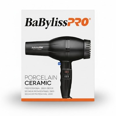 BaBylissPRO Porcelain Ceramic 2800 Watts Hair Dryer *Box may be damaged
